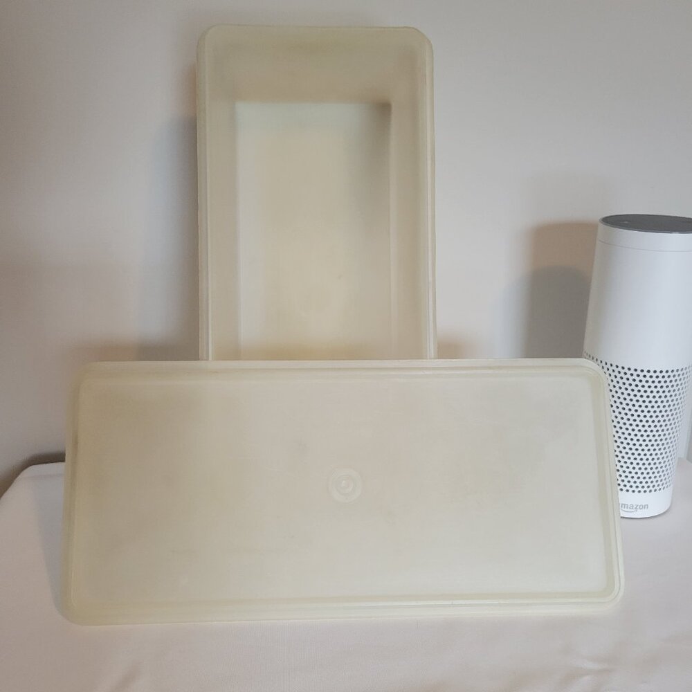 Vintage Jumbo Storage Bread Loaves Keeper with Lid
